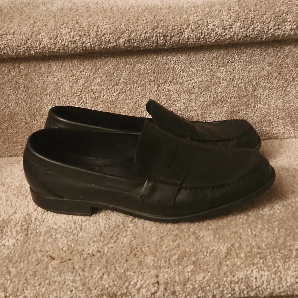 Rockport Men's Walkability Black Driving Loafers Size 8.5